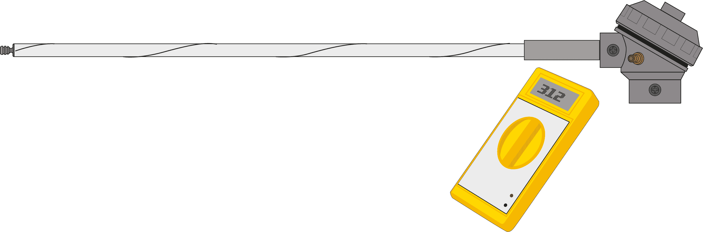 Sonde à oxygène CarboProbe CP pour potiers Sonde à oxygène CarboProbe CP pour potiers