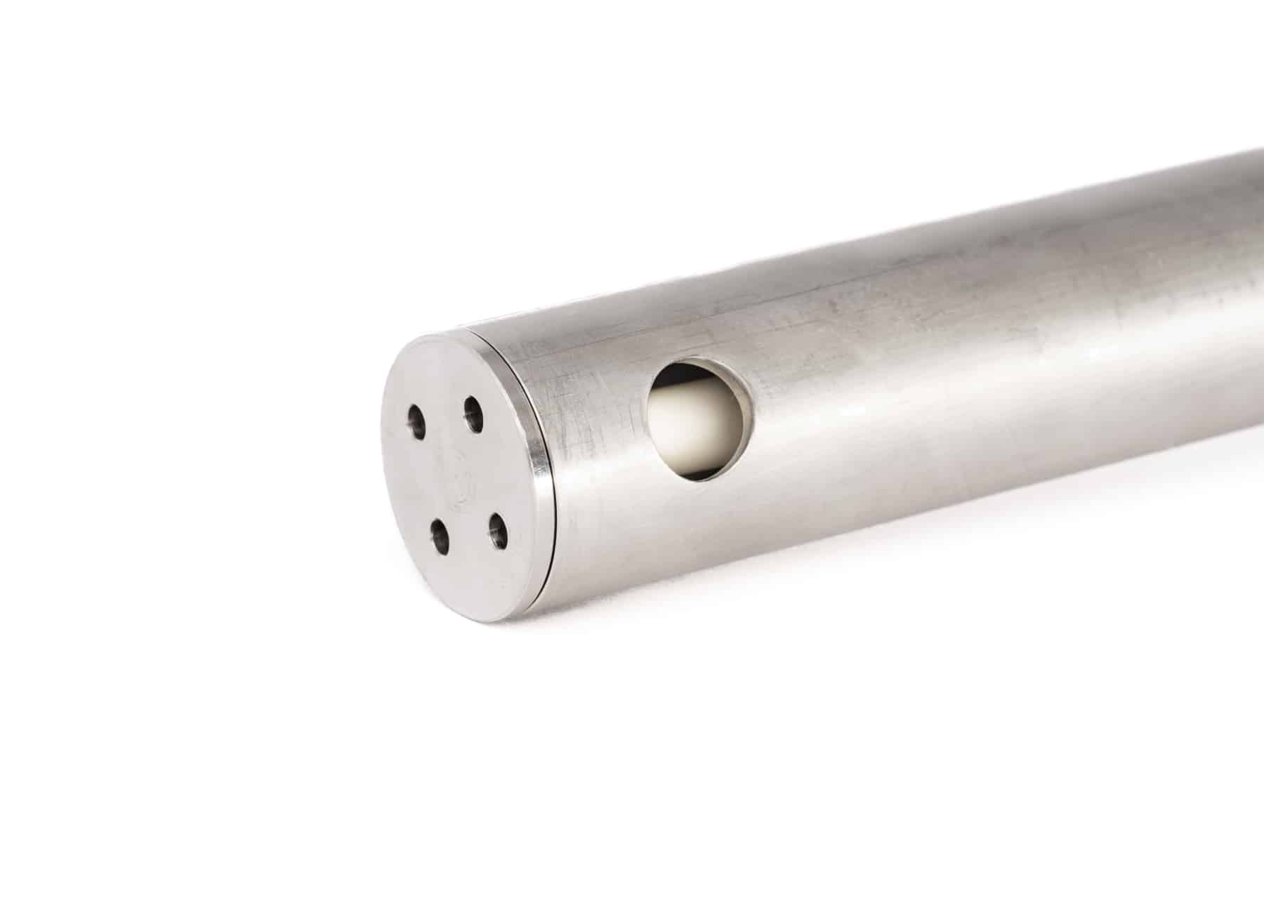 Sonde carbone CarboProbe IP-E, extrémité du tube de mesure