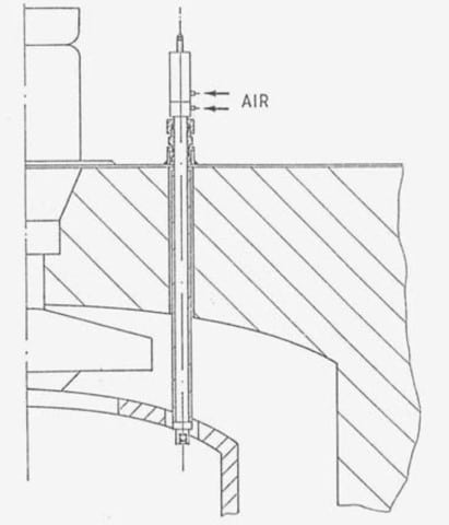 Installation de la sonde à oxygène