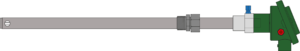 Sonde à oxygène carbone IP-E